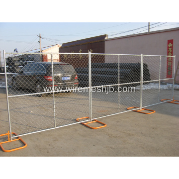 American standard temporary chain link fence panel